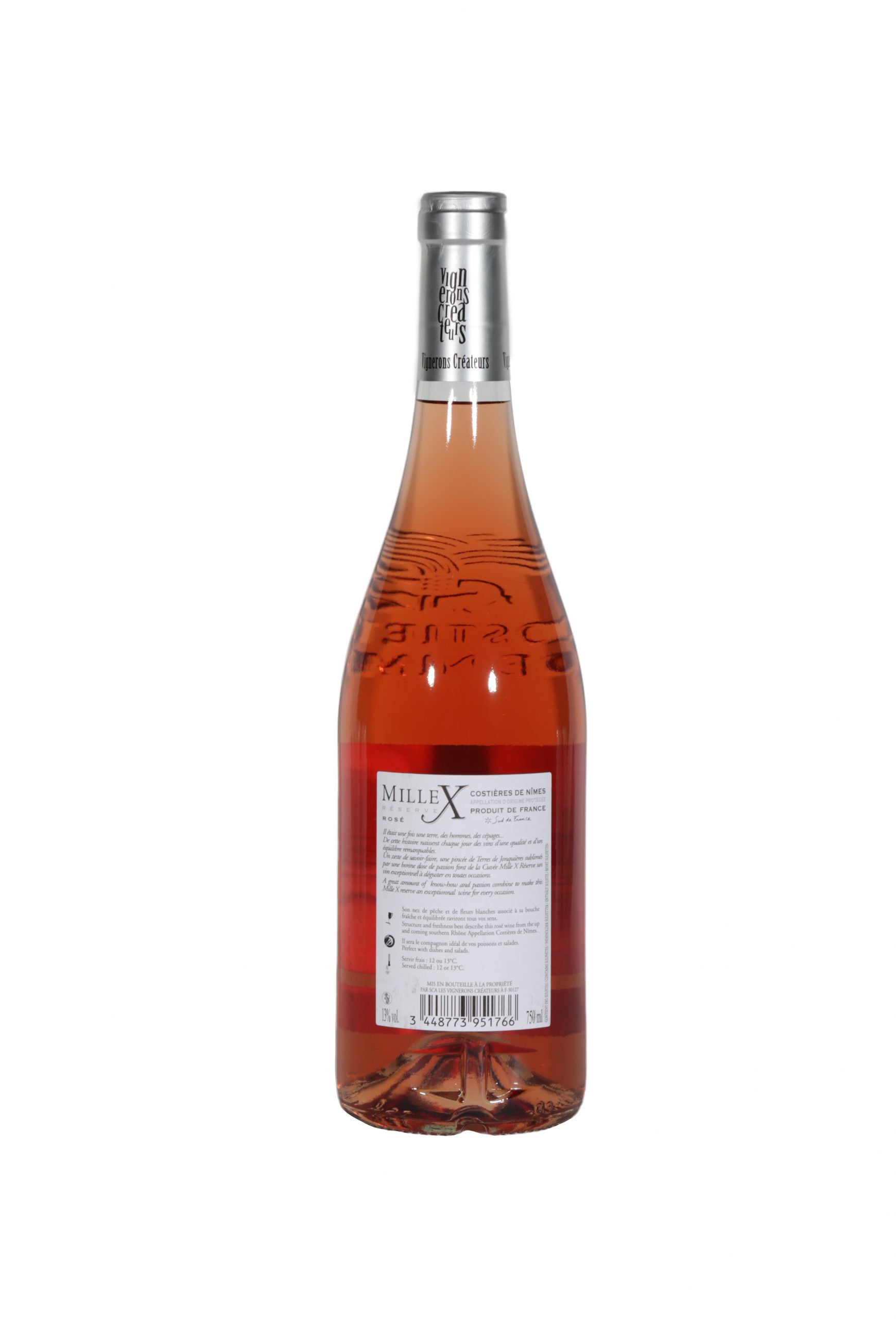AOP Costières de Nîmes MILLE X Réserve rosé - Afbeelding 2