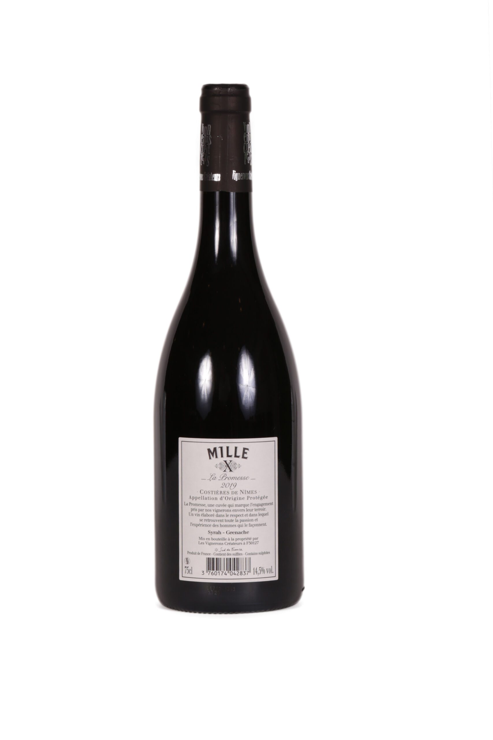 Mille X La Promesse AOP Costières de Nîmes Rouge - Afbeelding 2