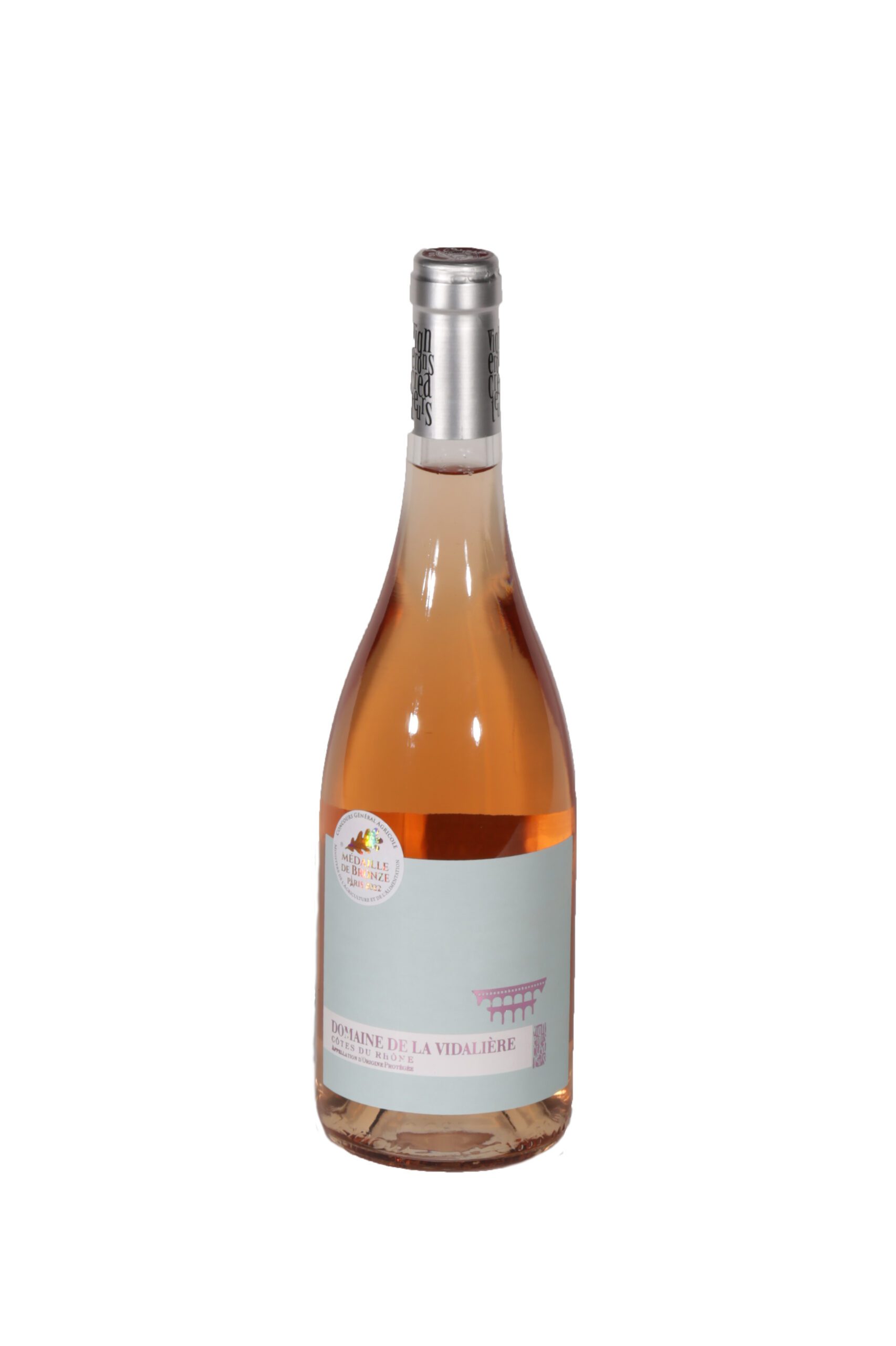 Domaine de La Vidaliere AOP Côtes du Rhône Rosé
